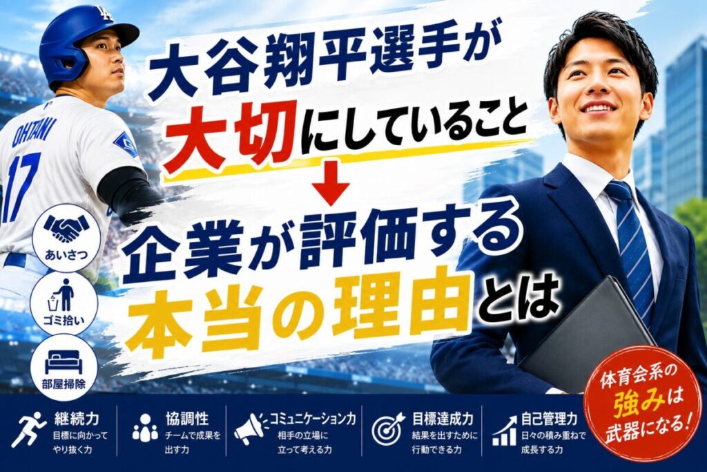 大谷翔平選手が大切にしていること
