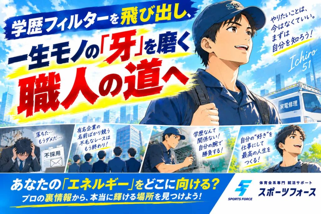 就活で有名企業に落ちた人へ！学歴関係なく別ルートで輝く方法